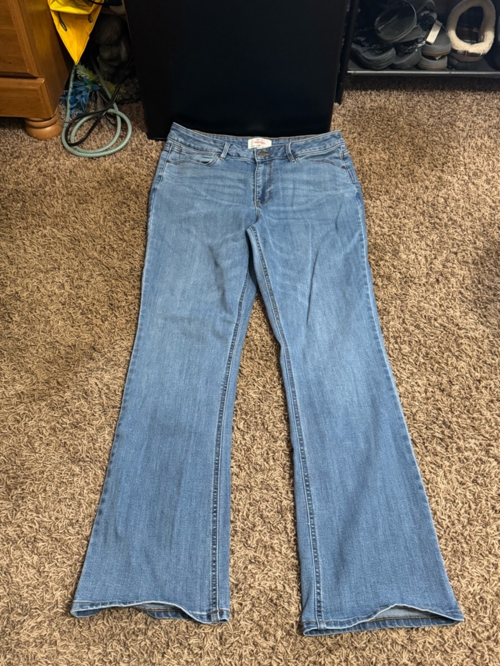 Wrangler Light Blue Flared Jeans